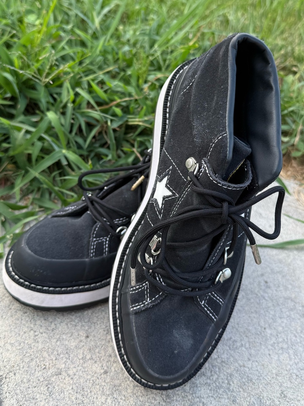 Converse One Star Grand Mountain Club Mid Boot leather womens size 7 s153
